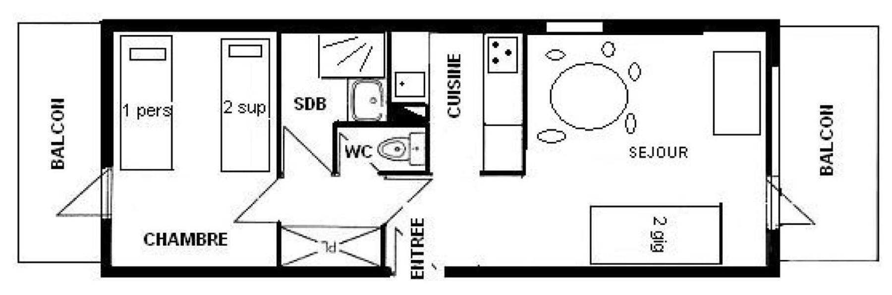 Residence Le Belvedere - 2 Pieces 5 Pers - Le Belvedere - Plagne Villages Mae-1714 La Plagne Exterior photo